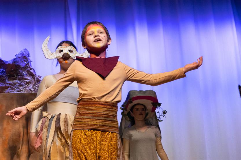 Fairview Middle students perform The Lion King, Jr.